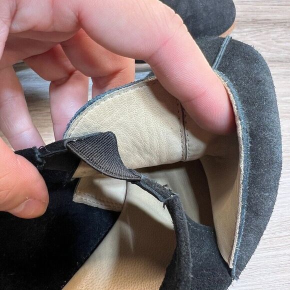 Bird of Flight Riley Ankle Shoes Women's Size 8 Suede Leather Slip On Bootie - Picture 13 of 14